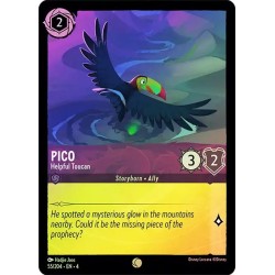 Carta Foil Pico - Helpful Toucan | Disney Lorcana #055/204·EN·4