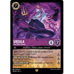 Carta Ursula - Sea Witch Queen | Disney Lorcana #058/204·EN·4