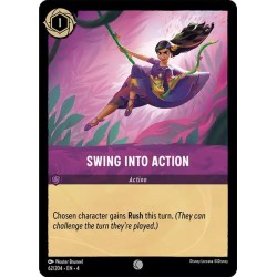 Carta Swing into Action | Disney Lorcana #062/204·EN·4