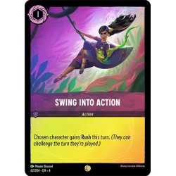 Carta Foil Swing into Action | Disney Lorcana #062/204·EN·4