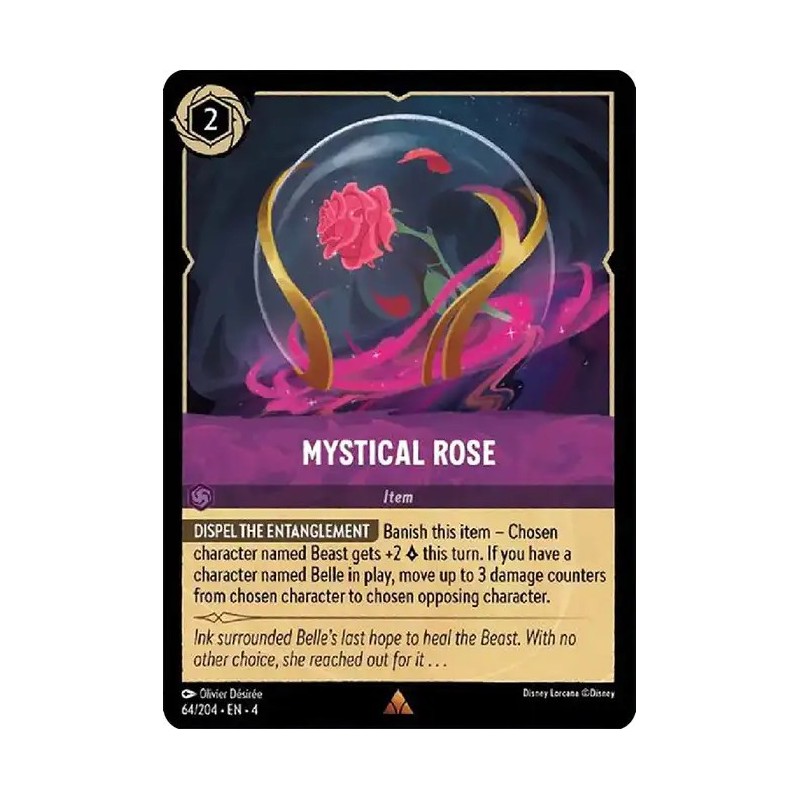 Carta Mystical Rose | Disney Lorcana #064/204·EN·4