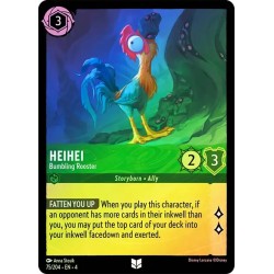 Carta Foil HeiHei - Bumbling Rooster | Disney Lorcana #075/204·EN·4