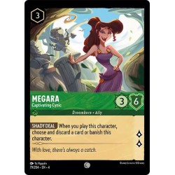 Carta Megara - Captivating Cynic | Disney Lorcana #079/204·EN·4