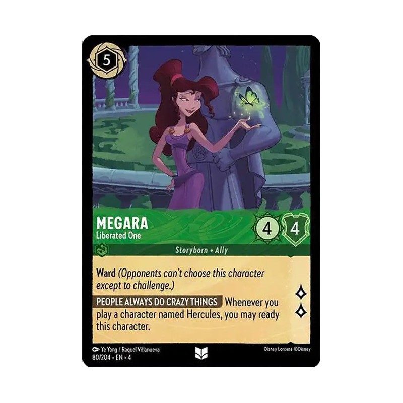 Carta Megara - Liberated One | Disney Lorcana #080/204·EN·4