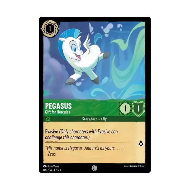 Carta Pegasus - Gift for Hercules | Disney Lorcana #084/204·EN·4