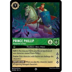 Carta Prince Phillip - Vanquisher of Foes Disney Lorcana #087/204·EN·4