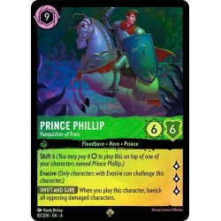 Carta Foil Prince Phillip - Vanquisher of Foes | Lorcana #087/204·EN·4