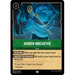 Carta Hidden Inkcaster | Disney Lorcana #098/204·EN·4