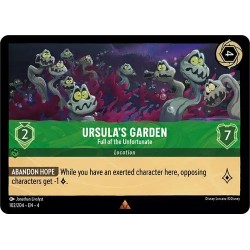 Carta Ursula's Garden - Full of the Unfortunate Lorcana #102/204·EN·4