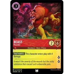 Carta Foil Beast - Wounded | Disney Lorcana #103/204·EN·4