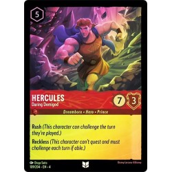 Carta Foil Hercules - Daring Demigod | Disney Lorcana #109/204·EN·4