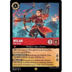 Carta Mulan - Elite Archer | Disney Lorcana #114/204·EN·4