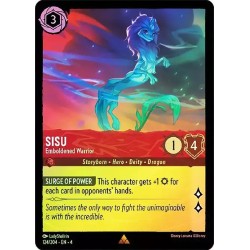 Carta Foil Sisu - Emboldened Warrior | Disney Lorcana #124/204·EN·4