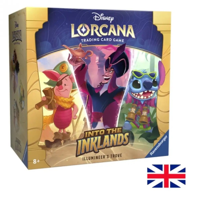 Temporada 3: "Into The Inklands" Illumineer's Trove INGLÉS - Disney Lorcana