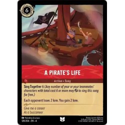 Carta A Pirate's Life | Disney Lorcana #128/204·EN·4