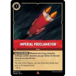 Carta Imperial Proclamation | Disney Lorcana #131/204·EN·4