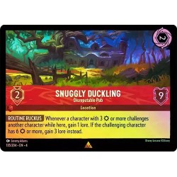 Carta Foil Snuggly Duckling - Disreputable Pub | Lorcana #135/204·EN·4