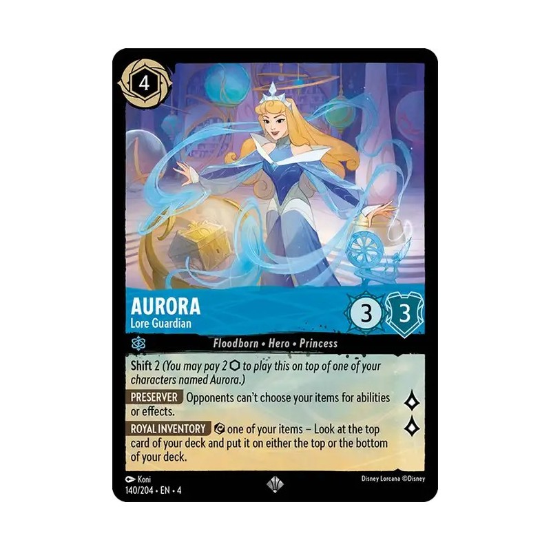 Carta Aurora - Lore Guardian | Disney Lorcana #140/204·EN·4