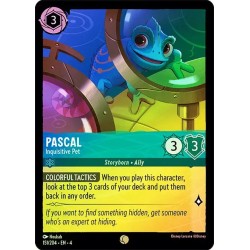 Carta Foil Pascal - Inquisitive Pet | Disney Lorcana #151/204·EN·4