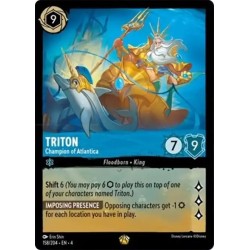 Carta Triton - Champion of Atlantica | Disney Lorcana #158/204·EN·4