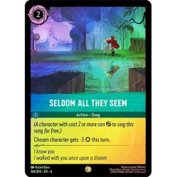 Carta Foil Seldom All They Seem | Disney Lorcana #164/204·EN·4