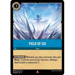 Carta Field of Ice | Disney Lorcana #166/204·EN·4