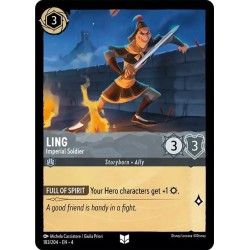 Carta Ling - Imperial Soldier | Disney Lorcana #183/204·EN·4