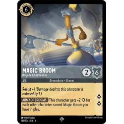 Carta Magic Broom - Brigade Commander | Disney Lorcana #186/204·EN·4