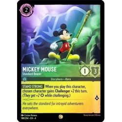 Carta Foil Mickey Mouse - Standard Bearer Disney Lorcana #188/204·EN·4