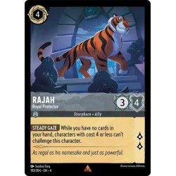 Carta Rajah - Royal Protector | Disney Lorcana #192/204·EN·4