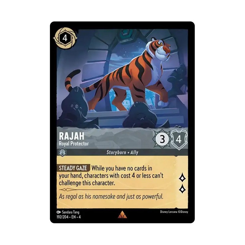 Carta Rajah - Royal Protector | Disney Lorcana #192/204·EN·4