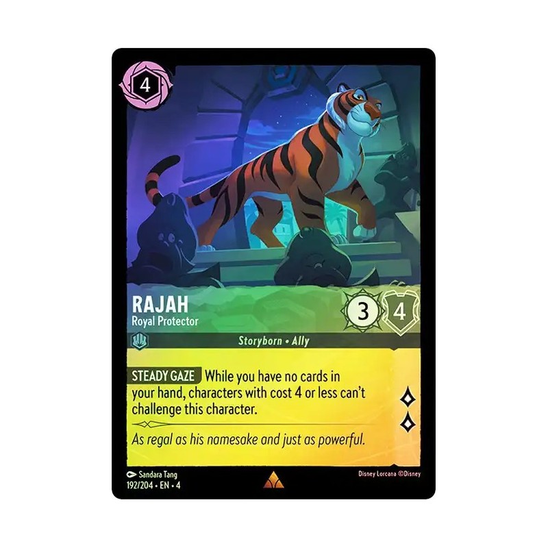 Carta Foil Rajah - Royal Protector | Disney Lorcana #192/204·EN·4