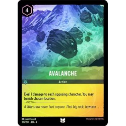 Carta Foil Avalanche | Disney Lorcana #195/204·EN·4