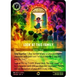 Carta Encantada Look at this Family | Disney Lorcana #207/204·EN·4