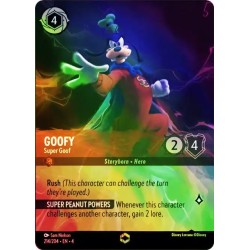 Carta Encantada Goofy - Super Goof | Disney Lorcana #214/204·EN·4