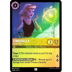 Carta Foil Cinderella - Gentle and Kind | Disney Lorcana #003/204·EN·1