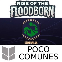 Pack Cartas Poco Comunes Esmeralda Disney Lorcana | Temporada 2 en Inglés