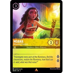 Carta Foil Moana - Determined Explorer | Disney Lorcana #018/204·EN·5