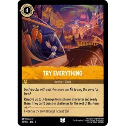 Carta Try Everything | Disney Lorcana #025/204·EN·5