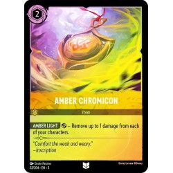 Carta Foil Amber Chromicon | Disney Lorcana #032/204·EN·5