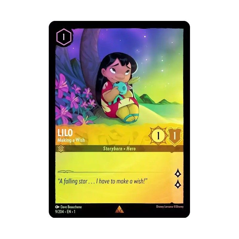 Carta Foil Lilo - Makes A Wish | Disney Lorcana #009/204·EN·1