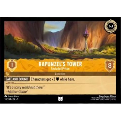 Carta Rapunzel's Tower - Secluded Prison Disney Lorcana #033/204·EN·5