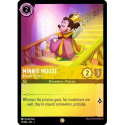 013/204·EN·1 | Minnie Mouse - Beloved Princess | Temporada 1 | Carta FOIL en Inglés