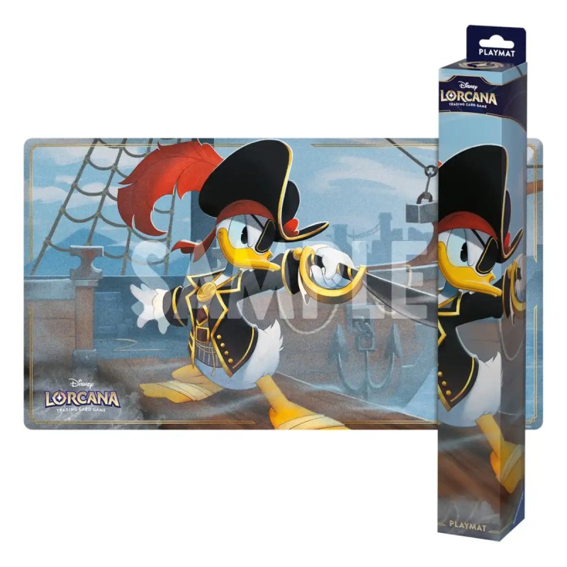 Tapete Donald Duck - Buccaneer | Azurite Sea | Disney Lorcana TCG