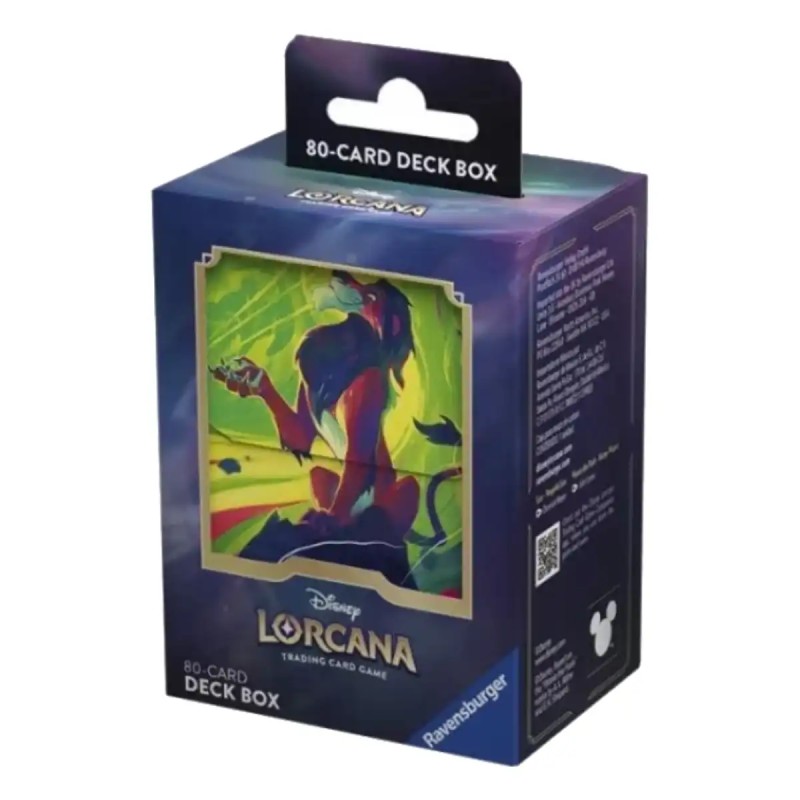 Caja de mazo Scar - Vengeful Lion | Azurite Sea | Lorcana