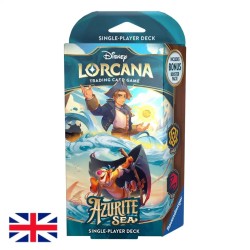 Mazo de Inicio Ambar-Rubi Azurite Sea Disney Lorcana en INGLÉS