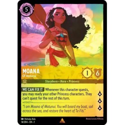 014/204·EN·1 | Moana - Of Motunui | Temporada 1 | Carta FOIL en Inglés