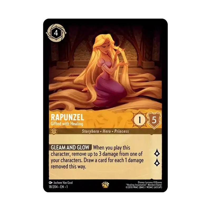 018/204·EN·1 | Rapunzel - Gifted with Healing | Temporada 1 | Carta en Inglés