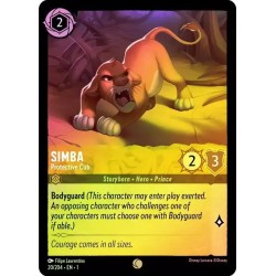 020/204·EN·1 | Simba - Protective Cub | Temporada 1 | Carta FOIL en Inglés