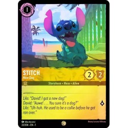 022/204·EN·1 | Stitch - New Dog | Temporada 1 | Carta FOIL en Inglés